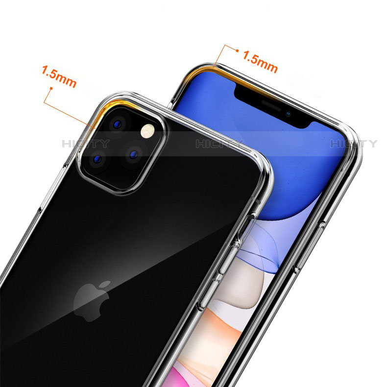 Funda Silicona Ultrafina Transparente T06 para Apple iPhone 11 Pro Max Claro