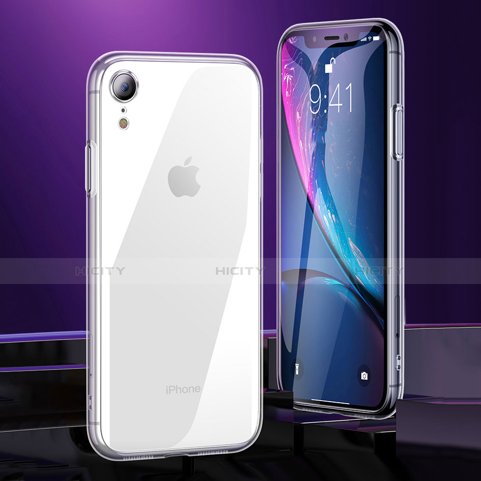 Funda Silicona Ultrafina Transparente T06 para Apple iPhone XR Claro