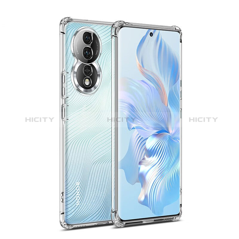 Funda Silicona Ultrafina Transparente T06 para Huawei Honor 80 5G Claro