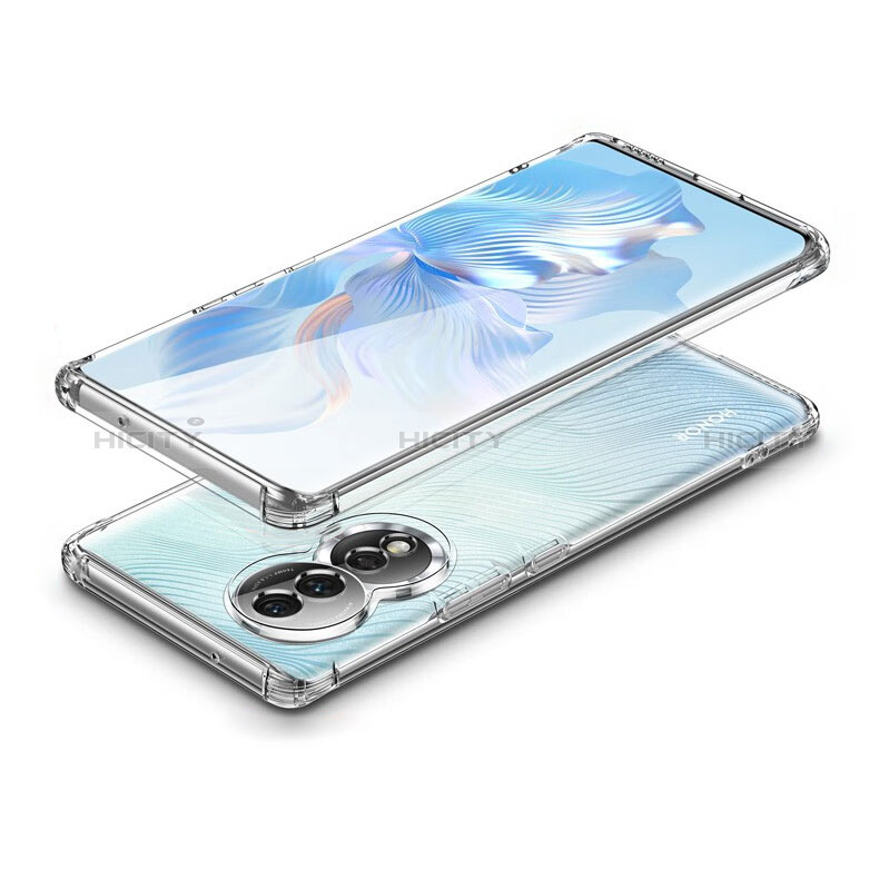 Funda Silicona Ultrafina Transparente T06 para Huawei Honor 80 5G Claro