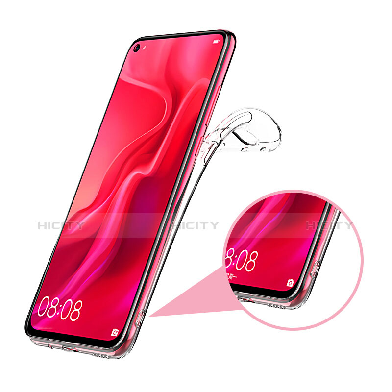 Funda Silicona Ultrafina Transparente T06 para Huawei Nova 4 Claro