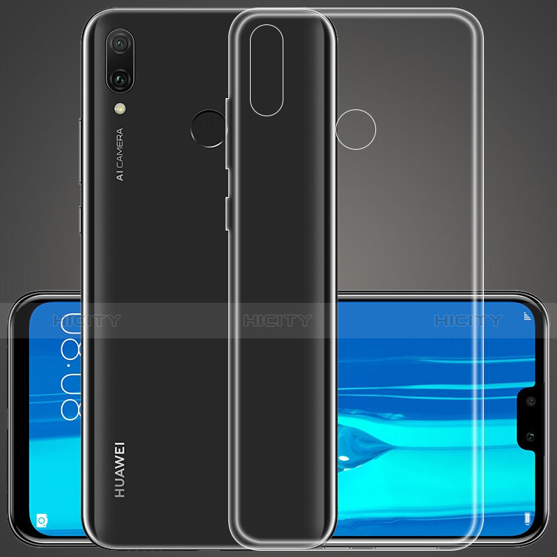 Funda Silicona Ultrafina Transparente T06 para Huawei Y9 (2019) Claro