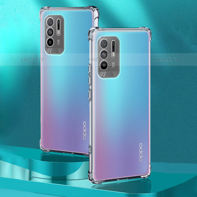 Funda Silicona Ultrafina Transparente T06 para Oppo A94 5G Claro