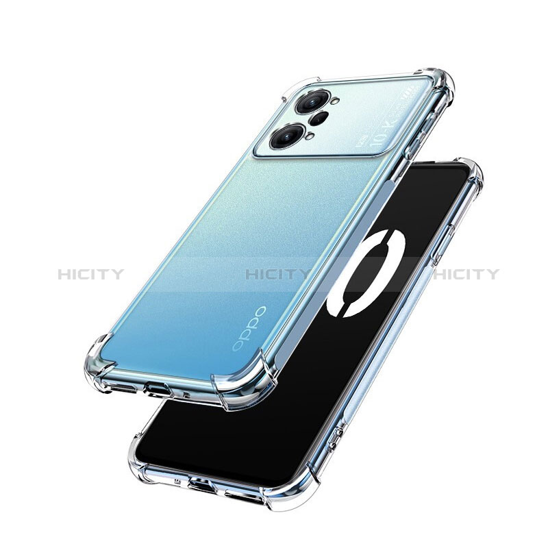 Funda Silicona Ultrafina Transparente T06 para Oppo K10 Pro 5G Claro