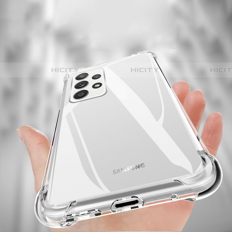 Funda Silicona Ultrafina Transparente T06 para Samsung Galaxy A52 4G Claro