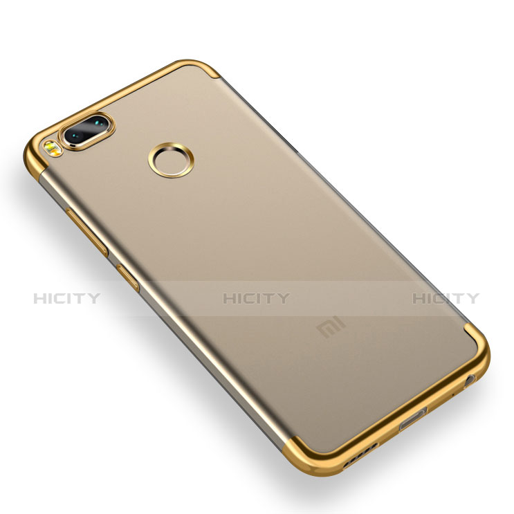 Funda Silicona Ultrafina Transparente T06 para Xiaomi Mi 5X Oro