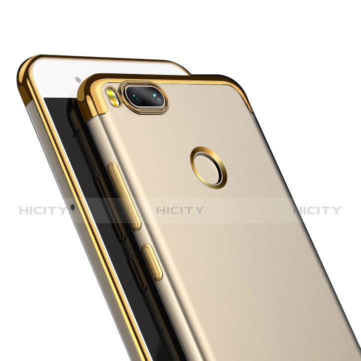 Funda Silicona Ultrafina Transparente T06 para Xiaomi Mi 5X Oro