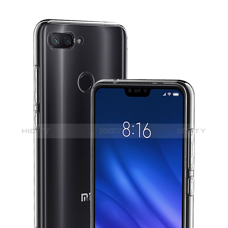 Funda Silicona Ultrafina Transparente T06 para Xiaomi Mi 8 Lite Claro