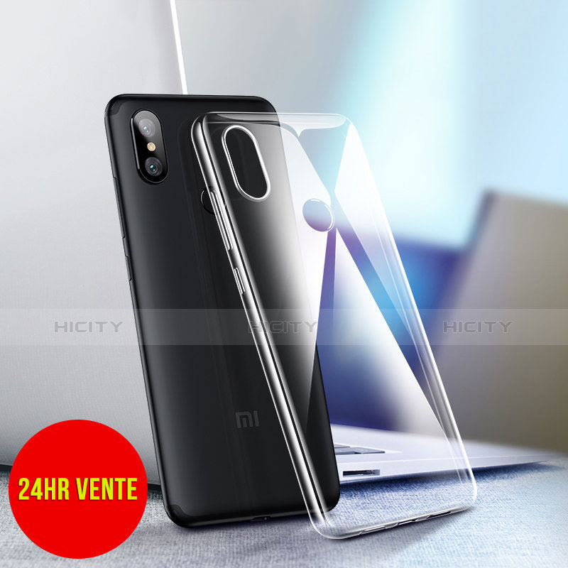 Funda Silicona Ultrafina Transparente T06 para Xiaomi Mi A2 Claro