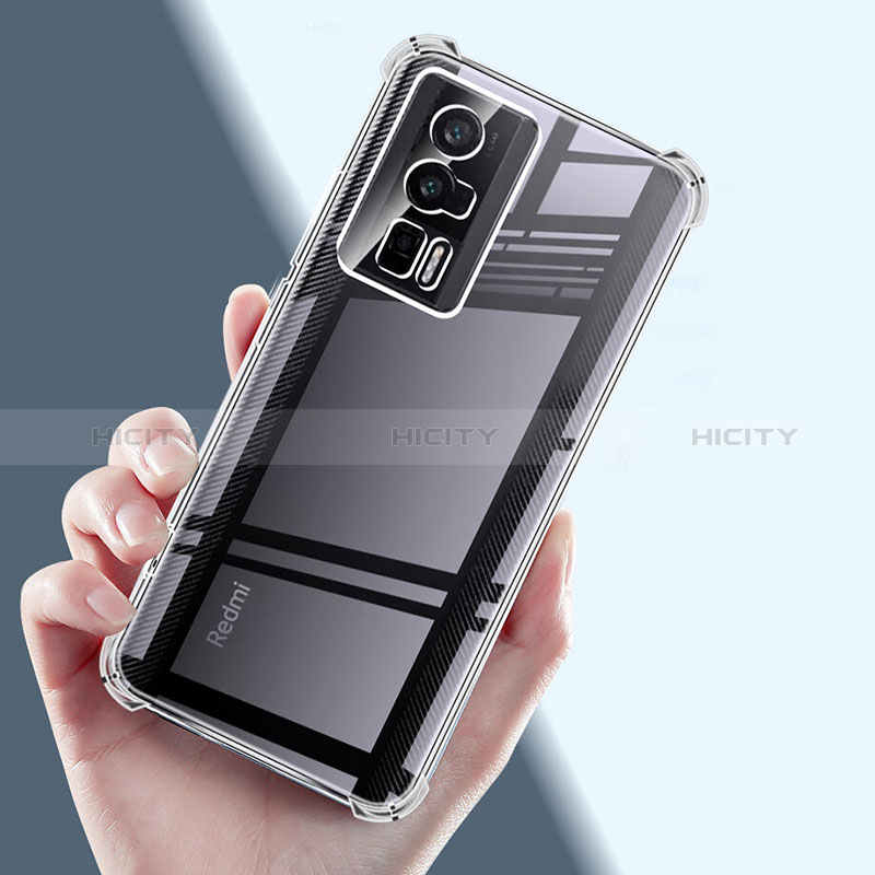 Funda Silicona Ultrafina Transparente T06 para Xiaomi Poco F5 Pro 5G Claro