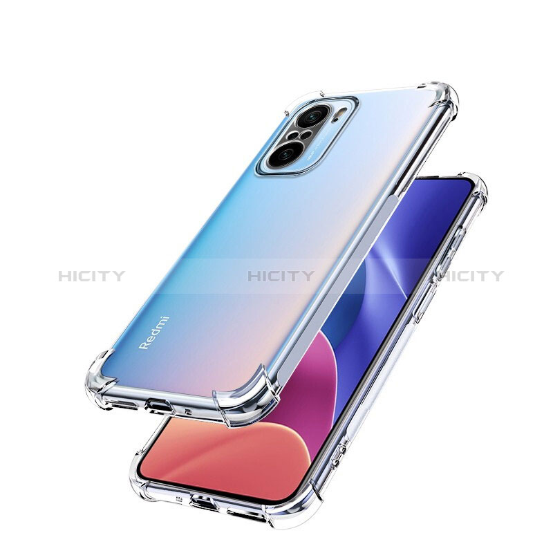 Funda Silicona Ultrafina Transparente T06 para Xiaomi Redmi K40 Pro 5G Claro