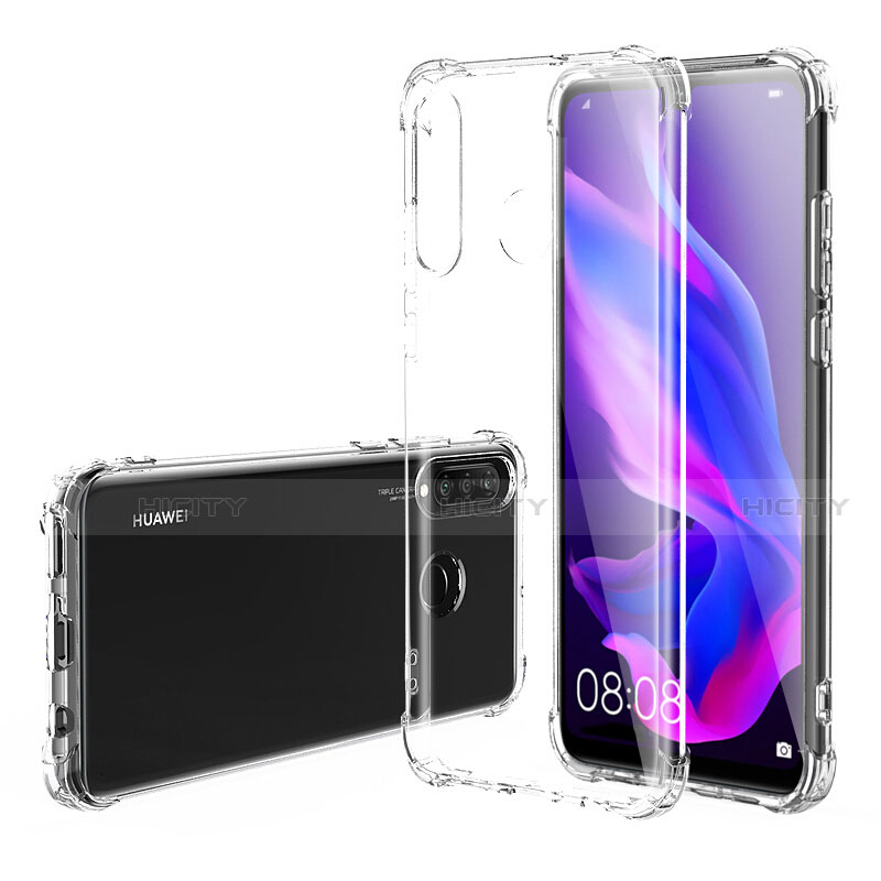 Funda Silicona Ultrafina Transparente T07 para Huawei Nova 4e Claro