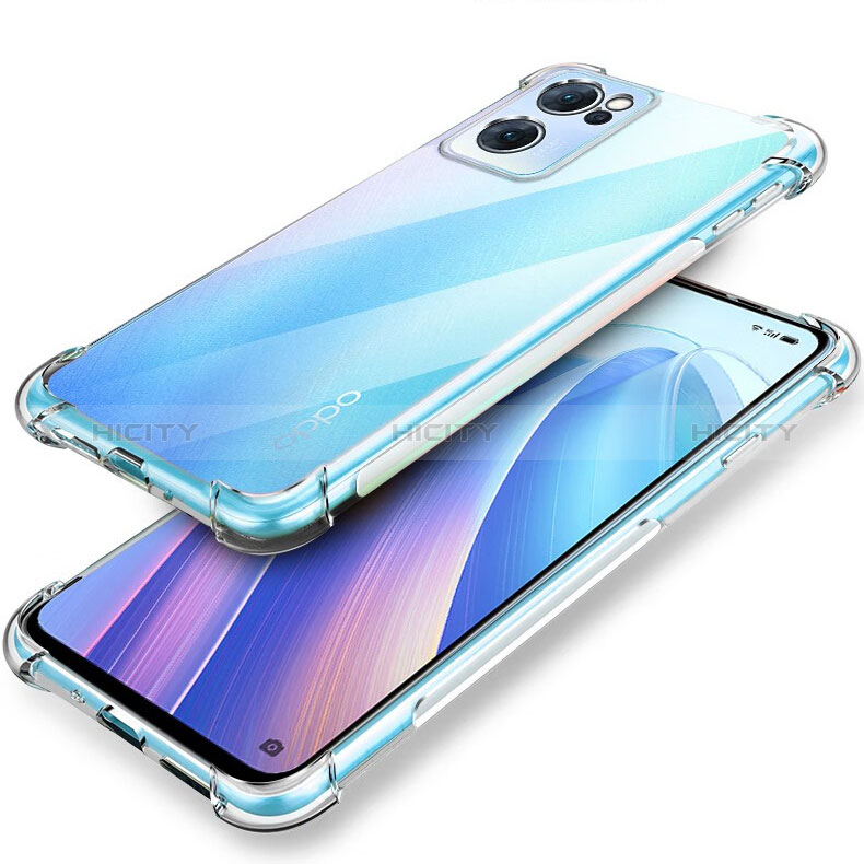 Funda Silicona Ultrafina Transparente T07 para OnePlus Nord CE 2 5G Claro