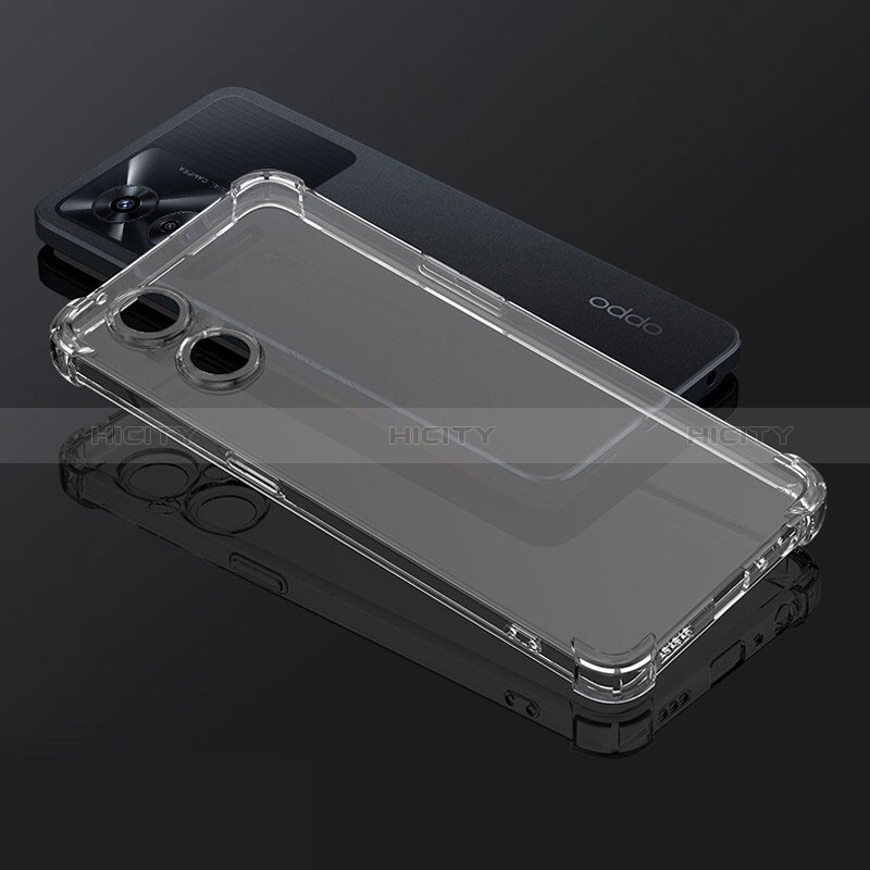 Funda Silicona Ultrafina Transparente T07 para Oppo A1 5G Claro