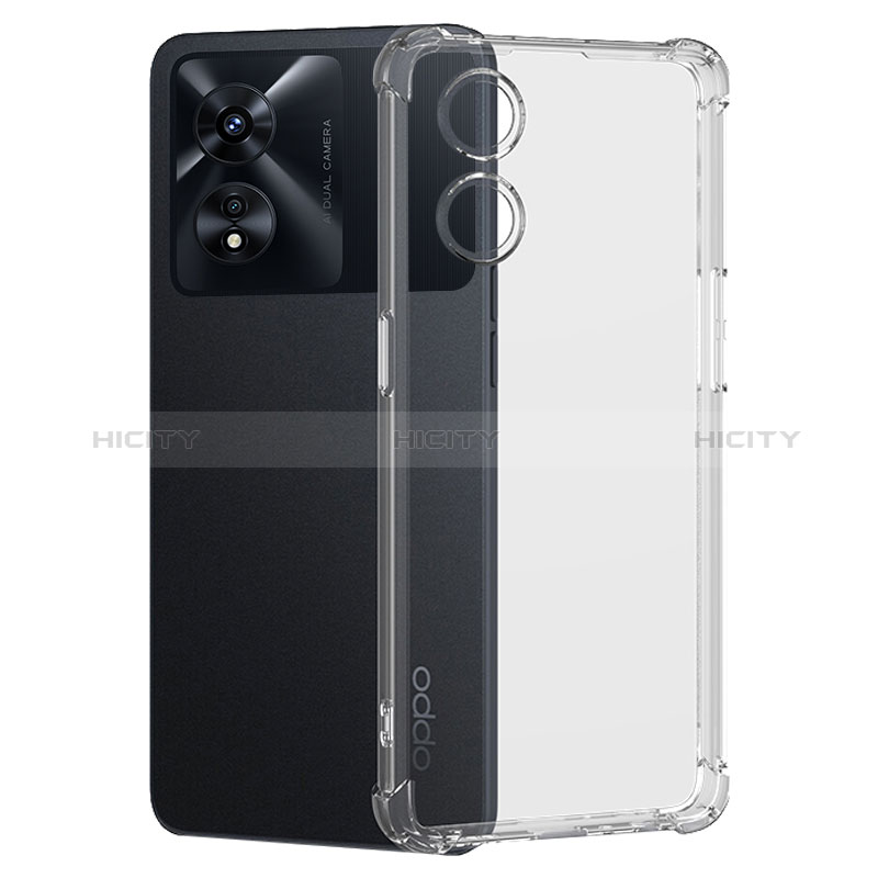 Funda Silicona Ultrafina Transparente T07 para Oppo A1 5G Claro