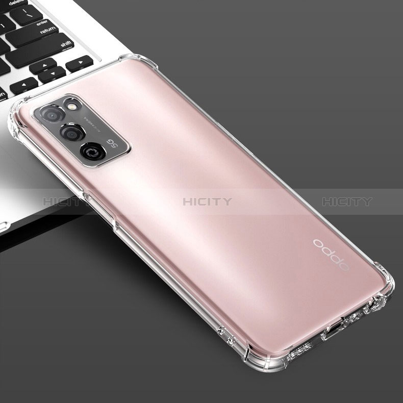 Funda Silicona Ultrafina Transparente T07 para Oppo K9S 5G Claro