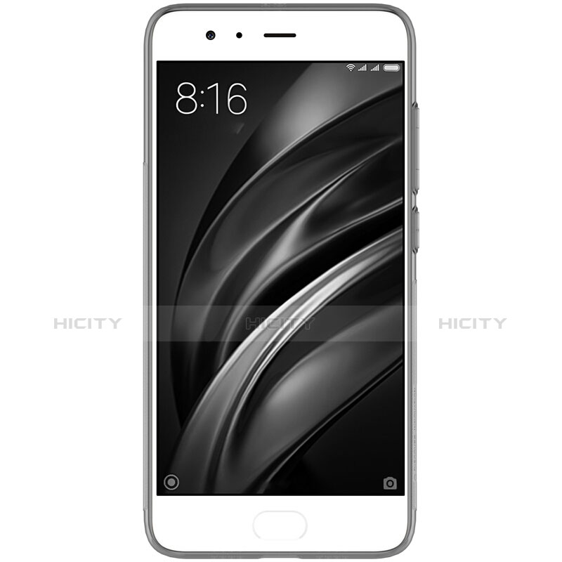 Funda Silicona Ultrafina Transparente T07 para Xiaomi Mi 6 Gris