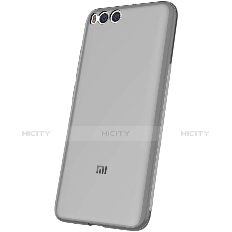 Funda Silicona Ultrafina Transparente T07 para Xiaomi Mi 6 Gris