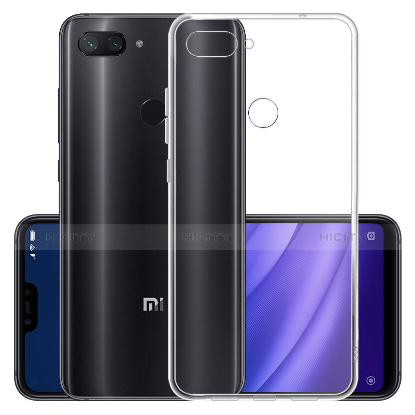 Funda Silicona Ultrafina Transparente T07 para Xiaomi Mi 8 Lite Claro