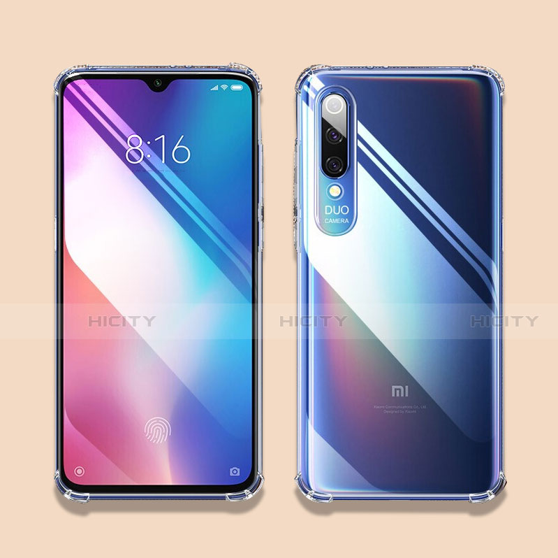 Funda Silicona Ultrafina Transparente T07 para Xiaomi Mi 9 Lite Claro