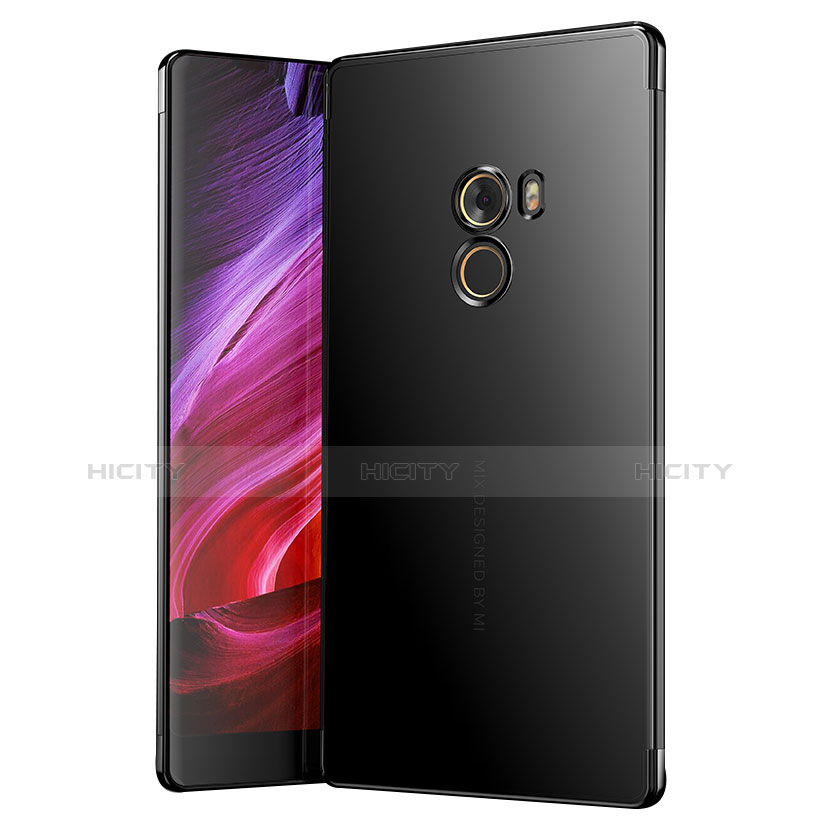 Funda Silicona Ultrafina Transparente T07 para Xiaomi Mi Mix Evo Negro