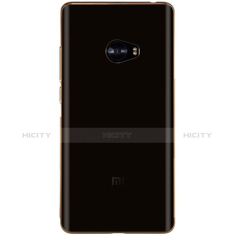 Funda Silicona Ultrafina Transparente T07 para Xiaomi Mi Note 2 Special Edition Oro