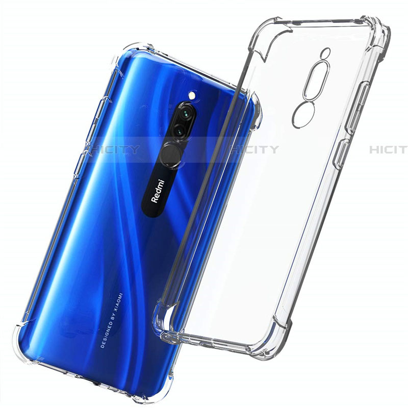 Funda Silicona Ultrafina Transparente T07 para Xiaomi Redmi 8 Claro