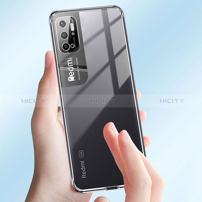 Funda Silicona Ultrafina Transparente T07 para Xiaomi Redmi Note 10T 5G Claro