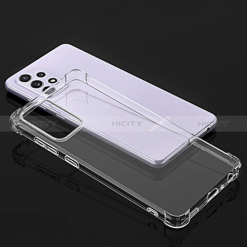 Funda Silicona Ultrafina Transparente T08 para Samsung Galaxy A52s 5G Claro