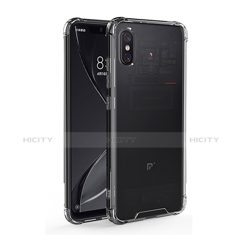 Funda Silicona Ultrafina Transparente T08 para Xiaomi Mi 8 Explorer Claro