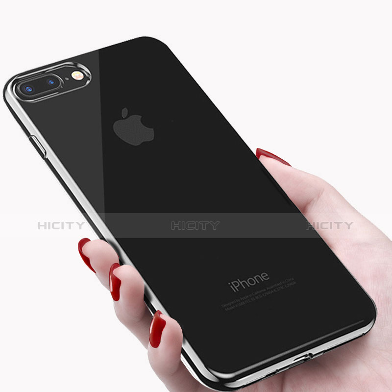 Funda Silicona Ultrafina Transparente T09 para Apple iPhone 7 Plus Claro