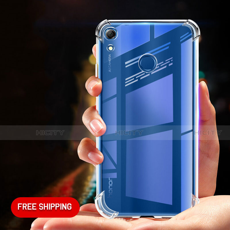 Funda Silicona Ultrafina Transparente T09 para Huawei Y6 (2019) Claro