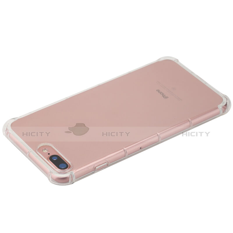 Funda Silicona Ultrafina Transparente T10 para Apple iPhone 7 Plus Claro