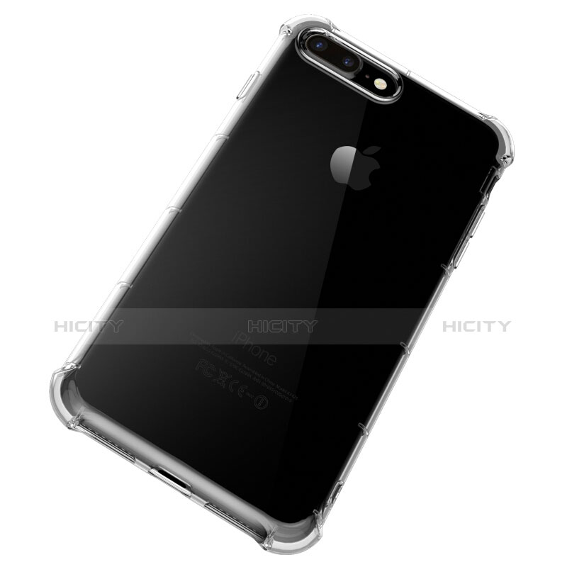 Funda Silicona Ultrafina Transparente T10 para Apple iPhone 7 Plus Claro