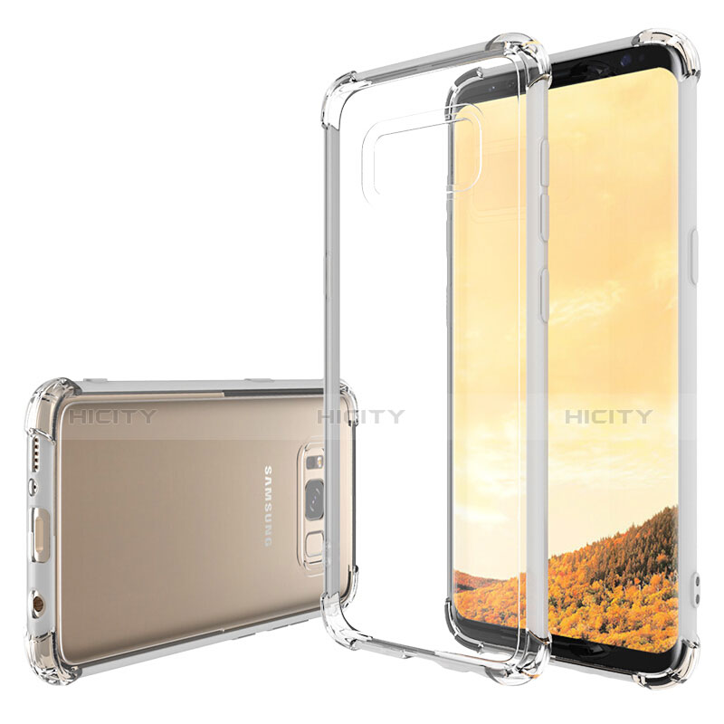 Funda Silicona Ultrafina Transparente T10 para Samsung Galaxy S8 Plus Claro