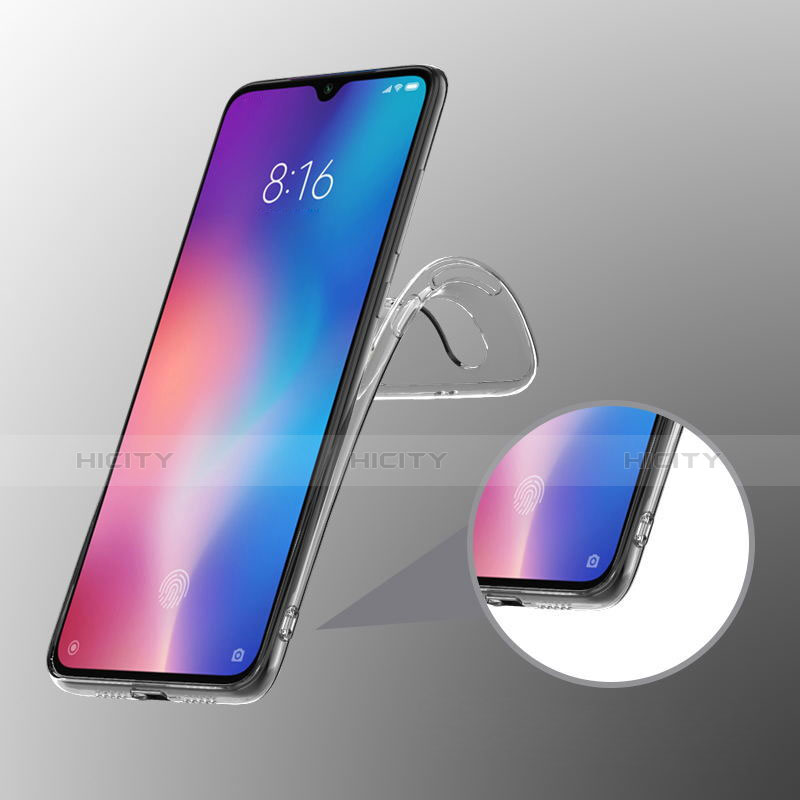 Funda Silicona Ultrafina Transparente T10 para Xiaomi Mi 9 Pro 5G Claro