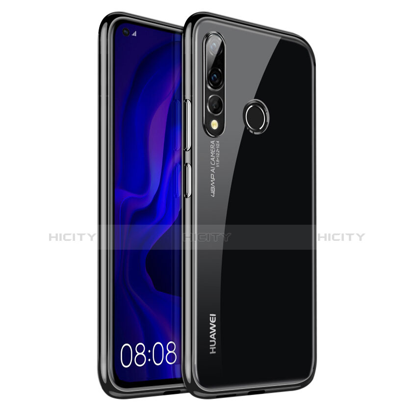 Funda Silicona Ultrafina Transparente T11 para Huawei Nova 4 Negro