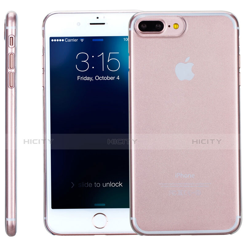 Funda Silicona Ultrafina Transparente T12 para Apple iPhone 8 Plus Claro