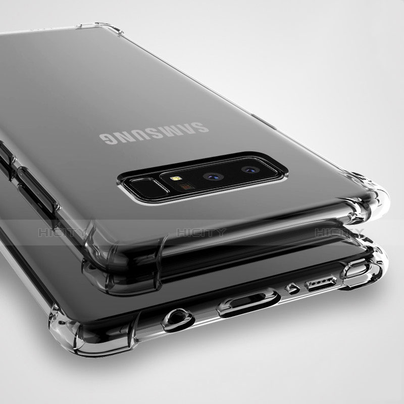 Funda Silicona Ultrafina Transparente T12 para Samsung Galaxy Note 8 Claro