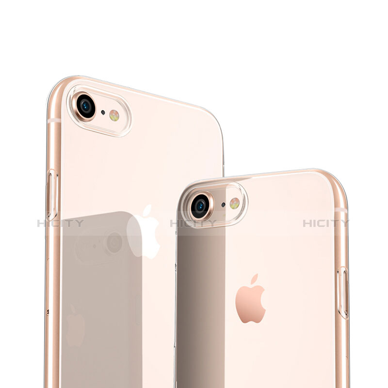 Funda Silicona Ultrafina Transparente T14 para Apple iPhone 7 Claro