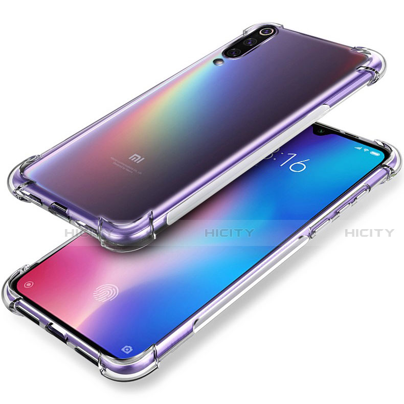 Funda Silicona Ultrafina Transparente T14 para Xiaomi Mi 9 Lite Claro