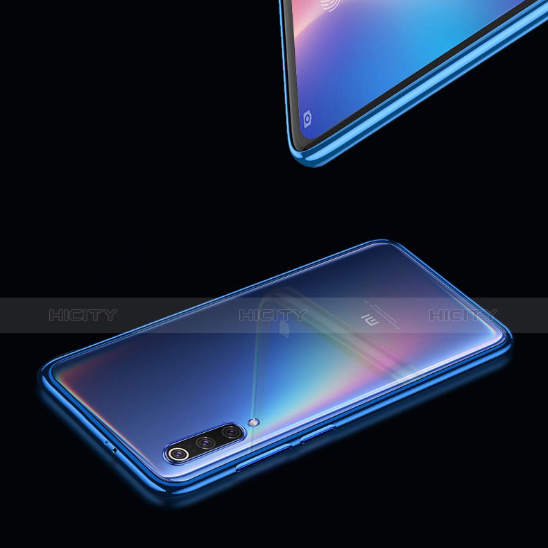 Funda Silicona Ultrafina Transparente T17 para Xiaomi Mi 9 Azul