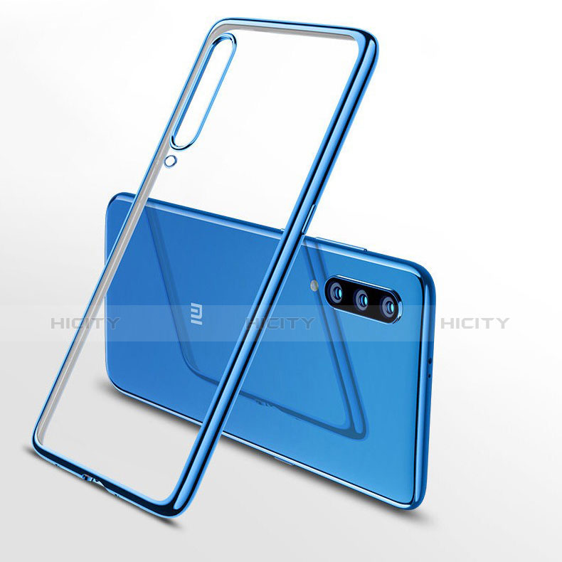 Funda Silicona Ultrafina Transparente T17 para Xiaomi Mi 9 Azul