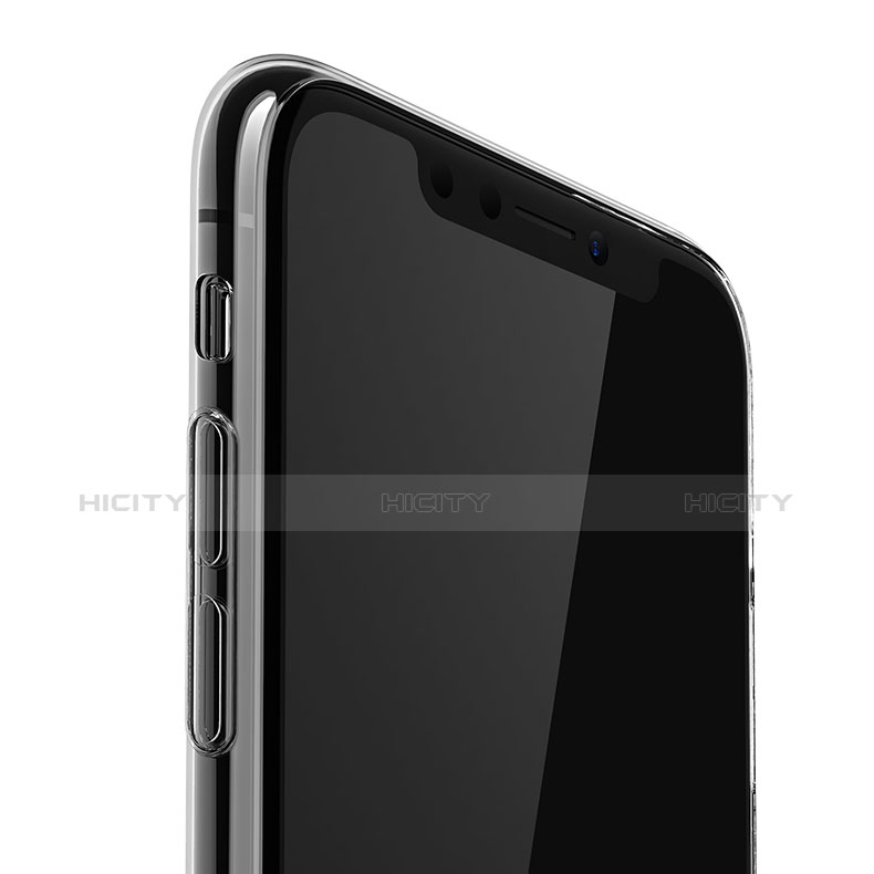 Funda Silicona Ultrafina Transparente V06 para Apple iPhone X Claro