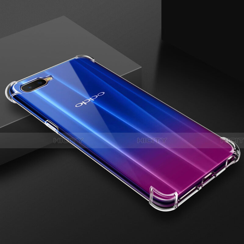 Funda Silicona Ultrafina Transparente Z01 para Oppo K1 Claro