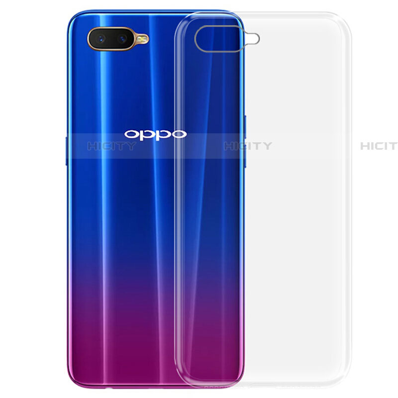 Funda Silicona Ultrafina Transparente Z03 para Oppo RX17 Neo Claro