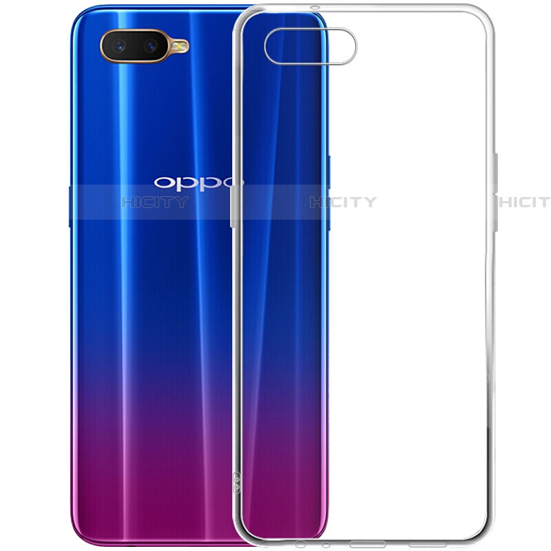 Funda Silicona Ultrafina Transparente Z07 para Oppo RX17 Neo Claro