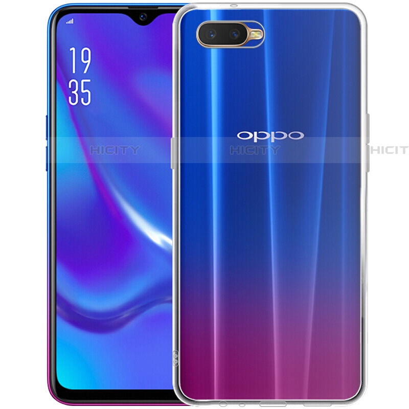 Funda Silicona Ultrafina Transparente Z07 para Oppo RX17 Neo Claro