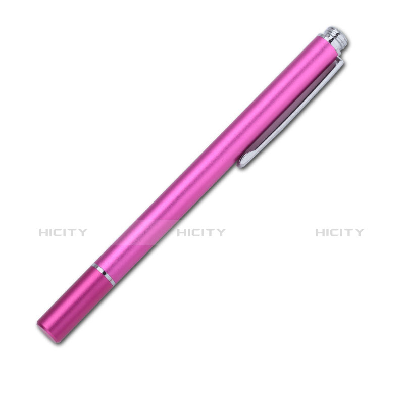 Lapiz Optico de Pantalla Tactil de Escritura de Dibujo Capacitivo Universal P12 Rosa Roja