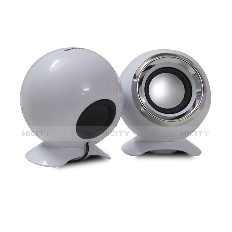 Mini Altavoz Portatil Altavoces Estereo Blanco